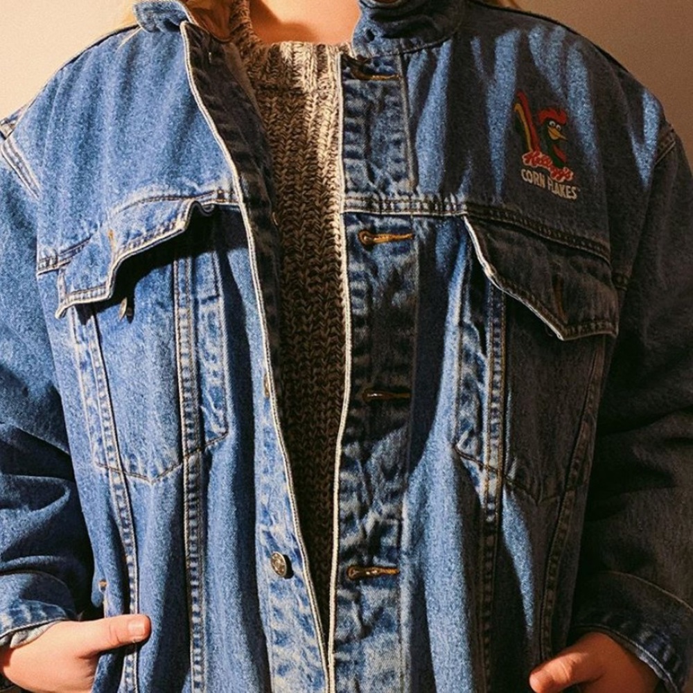 vintage denim jacket